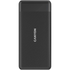 Батарея універсальна Canyon PB-109 10000 mAh PD/18W QC/3.0/20W Black (CNE-CPB1009B)