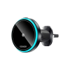 Універсальний автотримач Essager Element magnetic wireless charging car bracket outlet+paste mode (EZJCX-YS01-Z)