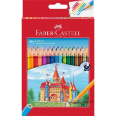 Олівці кольорові Faber-Castell Замок 36 кольорів 120136 (5516)