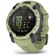 Смарт-годинник Garmin Instinct 3, 50mm, AMOLED, Fern Green/Gray, Fern Green Band, GPS смарт-годинник (010-03020-02)