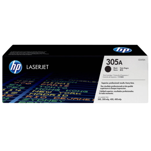 Картридж HP CLJ  305A black (CE410A)