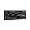 Клавиатура Xtrike ME GK-979 5 colors-LED Mechanical Red Switch USB Black (GK-979)