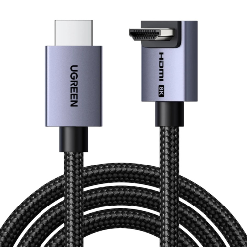 Кабель мультимедійний HDMI M to HDMI M 3.0m 8K60Hz 48Gbps braided black Ugreen (85242)