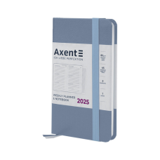 Тижневик Axent датований 2025 Pocket Strong 90х150 мм, сірий (8508-25-62-A)