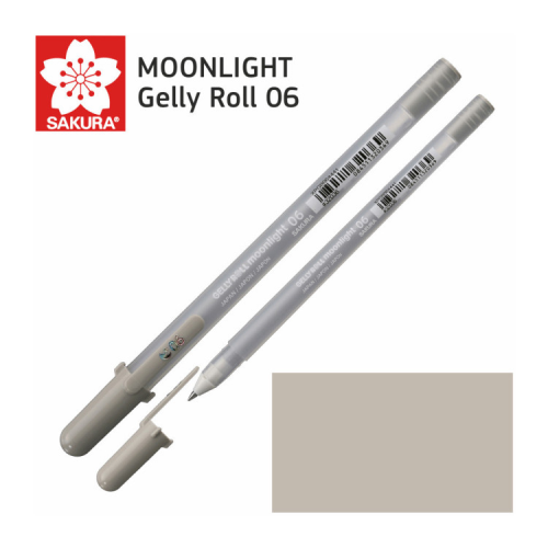 Ручка гелева Sakura MOONLIGHT Gelly Roll 06, Сірий світлий (84511320369)