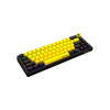 Клавіатура Lorgar KBP70MW Pro RGB Wireless/Bluetooth/USB UA Black/yellow (LRG-KBP70MW-YL-US)