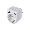 Зарядний пристрій EMOS 1xUSBA + 1xUSBC PD20W (P0075)