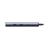 Концентратор Ugreen USB-C 6-in-1 2xUSB-A + 1xUSB-C PD100W + DisplayPort 4K60Hz + 1xRJ45 1000Mbps black (75643)