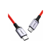 Дата кабель USB 2.0 AM to USB-C 1.0m US294 red Ugreen (60186)
