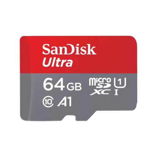 Карта памяти SanDisk 64GB microSDXC class 10 UHS-I A1 (SDSQUAB-064G-GN6MN)