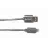 Дата кабель USB 2.0 AM to Lightning 2.0m PowerPlant (CA910526)