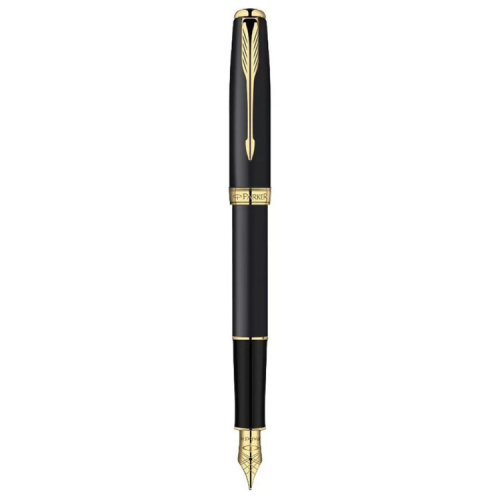 Ручка пір'яна Parker SONNET 08  Matte Black  FP F (84 412)