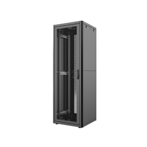 Шафа напольна Mirsan 16U GTN 19" 600x1000, perforated door (MR.GTN16U61DE.01_PRF63)