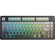 Клавиатура Aula F75 Gasket Reaper Switch Hot-Swap RGB Bluetooth/Wireless/USB UA Black/Grey (6948391209913)