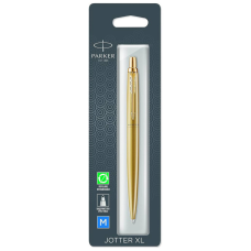 Ручка кулькова Parker JOTTER 17 XL Monochrome Gold GT BP блістер (12 536)