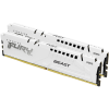 Модуль пам'яті для комп'ютера DDR5 64GB (2x32GB) 5600 MHz Beast White EXPO Kingston Fury (ex.HyperX) (KF556C36BWEK2-64)