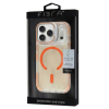 Чохол до мобільного телефона BeCover FIBRA Star Shine MagSafe Apple iPhone 17 Pro Max Orange (715436)