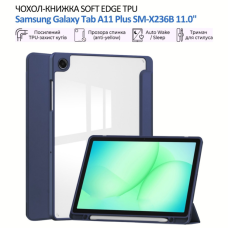 Чохол до планшета BeCover Soft Edge TPU Samsung Galaxy Tab A11 Plus SM-X236B 11.0" Deep Blue (715566)