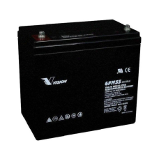 Батарея до ДБЖ Vision FM 12V 55Ah (6FM55E-X)