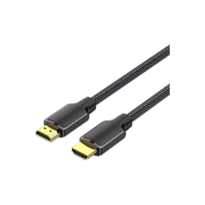 Кабель мультимедійний HDMI M to HDMI M 1.5m 4K cotton braided black Vention (ALLBG)