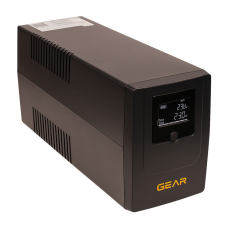 Пристрій безперебійного живлення GEAR GU-1200MLCD