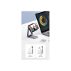 Тримач для смартфонів Ugreen LP263 Phone Holder with Roller White (80708)