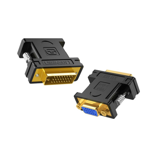 Перехідник DVI 24+5 M to VGA F black Ugreen (20122)