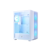 Корпус для ПК 1stPlayer H6-WH-4F7-W