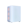 Корпус для ПК 1stPlayer H6-WH-4F7-W