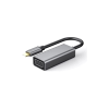 Перехідник USB-C to VGA F USB 3.0 Full HD 1080p 60Hz dark gray Dynamode (DM-AD-USB-C-VGA)