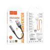 Кабель мультимедійний USB AM to 3.5mm F LS36 black HOCO (6942007608879)