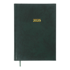 Тижневик Buromax датований 2025 BASE А5 зелений (BM.2108-04)