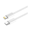 Дата кабель USB-C to Lightning 1.0m 27W grey ColorWay (CW-CBPDCL061-GR)