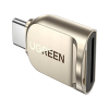 Считыватель флеш-карт UGREEN USB-C to TF 3.0 CM331 Light Golden (80124)
