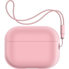 Чохол для навушників Armorstandart Silicone Case with straps для Apple Airpods Pro 2 Pink (ARM68616)