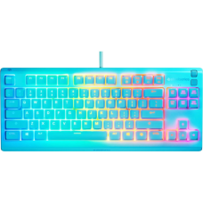 Клавиатура SteelSeries Apex 3 TKL USB UA Aqua (64933)