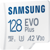 Карта пам'яті Samsung 128GB microSD class 10 UHS-I U3 V30 A2 EVO Plus (MB-MC128SA/EU)