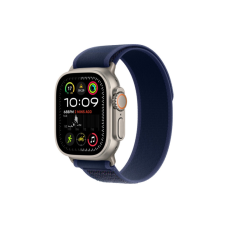 Смарт-годинник Apple Watch Ultra 2 2024 GPS + Cellular 49mm Natural Titanium Case with Blue Trail Loop - S/M (MX4J3UL/A)