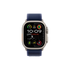 Смарт-годинник Apple Watch Ultra 2 2024 GPS + Cellular 49mm Natural Titanium Case with Blue Trail Loop - S/M (MX4J3UL/A)