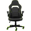 Крісло ігрове 2E Gaming Hebi Black/Green (2E-GC-HEB-BK)