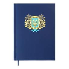 Тижневик Buromax датований 2025 HERALDRY, А5 темно-синій (BM.21128-03)