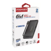 Концентратор Promate USB Hub 6 ports mediahub-c6.black (mediahub-c6.black)