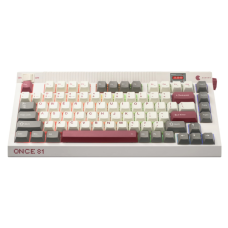 Клавіатура Thunderobot ONCE81 Tri-mode Fire Switch UA Gray (6974511793598)