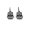 Кабель мультимедійний DisplayPort to DisplayPort 3.0m UHD 4K M/M Black Digitus (AK-340100-030-S)