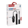 Зарядний пристрій Promate powerdrive-33pdi.black