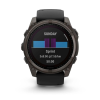 Смарт-годинник Garmin fenix 8 51mm,Saph Solar,CrbnGry Ti/Blk,Blk/PblGryBnd (010-02907-11)