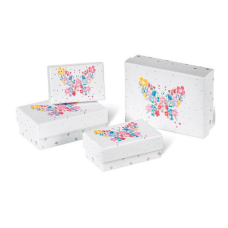 Подарункова коробка Buromax 3 шт тиснення фольгою (BM.233335)