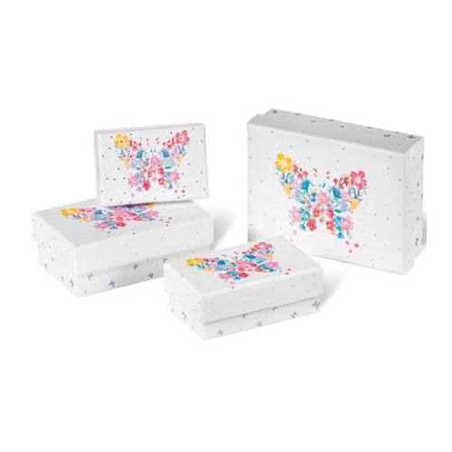 Подарункова коробка Buromax 3 шт тиснення фольгою (BM.233335)