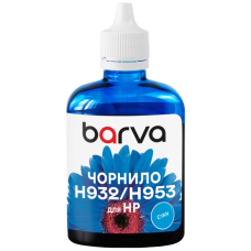 Чернила Barva HP 933/951/953 100ml, cyan, pigment (H933-801)