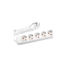 Сетевой удлинитель Panasonic X-tendia із заземленням 5 розетки, 2м (WLTB04522GR-UA)